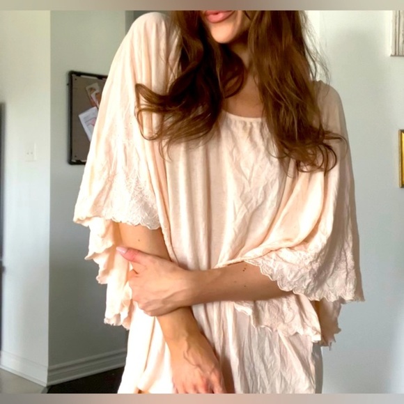 H&M The Garden collection Pink top​ - Picture 2 of 6